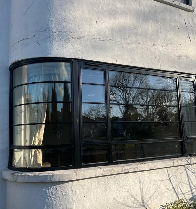 Curved Aluminium Windows London